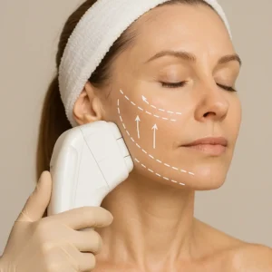 Woman having HI-FU to reduce wrinkles call LA LIPO Dover Now!