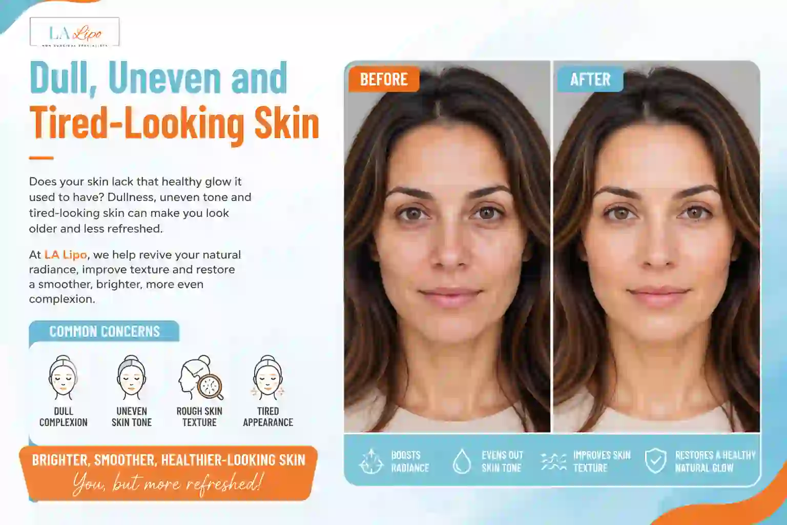 Sign #5: Dull, Uneven and Tired-Looking Skin Dover
